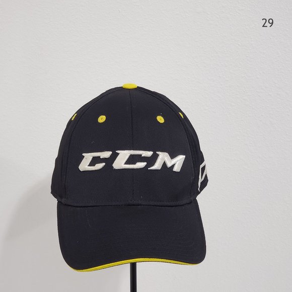 black ccm hat